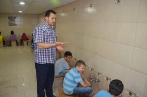 MİNİK ÖĞRENCİLER ABDEST ALMAYI ÖĞRENDİLER