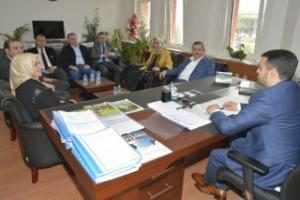 BAŞKAN HÜSEYİN ANLAYAN VE EKİBİNDEN ÇORUH'A HAYIRLI OLSUN ZİYARETİ