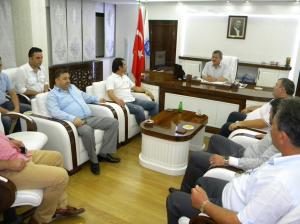 FATSA BELEDİYESPOR’DAN BAŞKANA ZİYARET