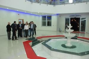FAGİAD SPOR KOMPLEKSİNİ GEZDİ