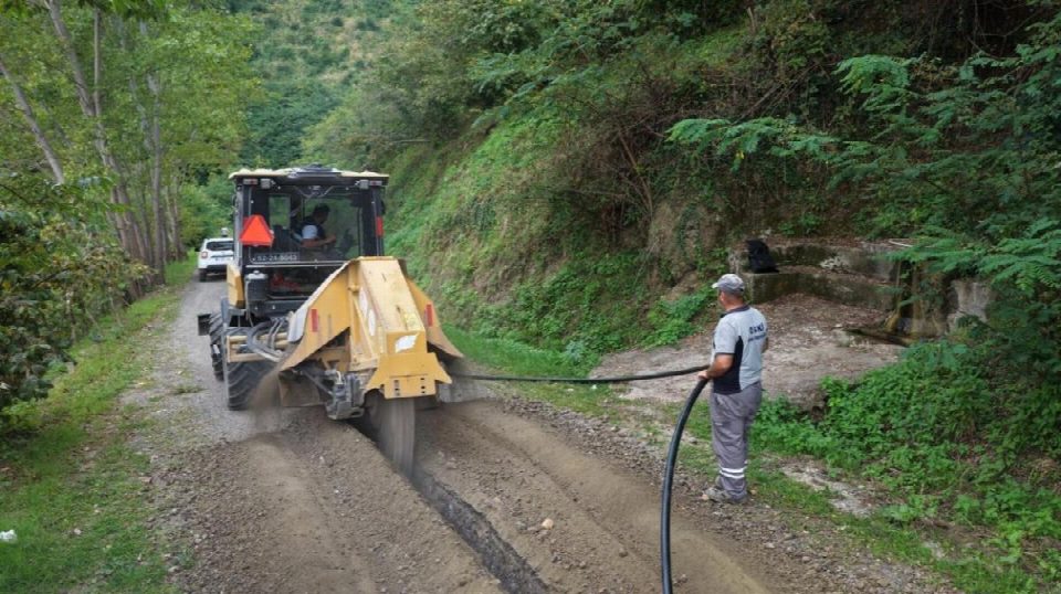 Büyükşehir içme suyu yatırımlarına devam ediyor