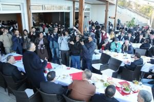 Gazeteciler Günü'nü de çalışarak geçirdiler