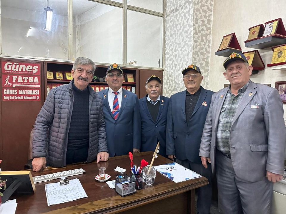 Türkiye Muharip Gaziler Derneğinden ziyaret