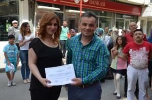 Halk Eğitim Yıl Sonu Sergisini Açtı