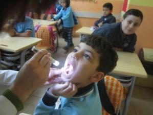 Minikler Diş Taramasında