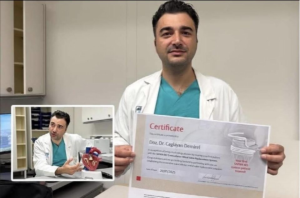 Aybastılı doktordan tıp dünyasında bir ilk!