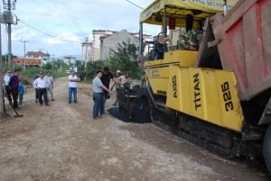 DOLUNAY MAHALLESİ ASFALTLANDI