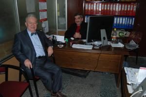 PROF. DR. SAİT KAPICIOĞLU GAZETEMİZİ ZİYARET ETTİ