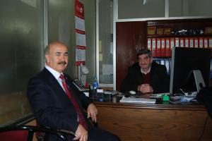 HAMİT TAŞÇI GAZETEMİZİ ZİYARET ETTİ