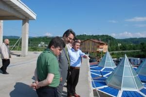 ORDU MİLLETVEKİLİ FATİH HAN ÜNAL FATSA SPOR KOMPLEKSİNİ İNCELEDİ