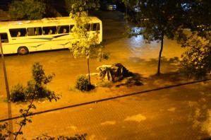 FATSA’DA FIRTINA ETKİLİ OLDU