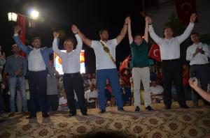 Başpehlivan Recep Kara'ya Fatsalılardan sevgi seli