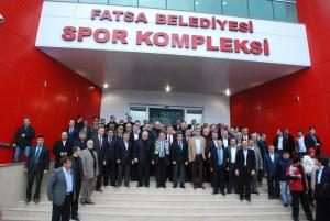 ŞAHİN SPOR KOMPLEKSİNİ GEZDİ