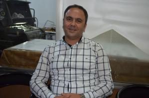 SANATÇI AYDIN BEYOĞLU GAZETEMİZİ ZİYARET ETTİ