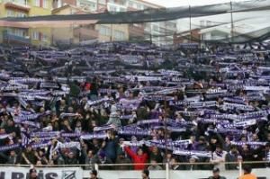 FATSA GENÇLİK FİDANGÖR ORDUSPOR TARAFTAR GURUBUNDAN KOMBİNE DESTEĞİ