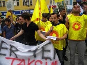 Taksim Gezi Parkı eylemleri Fatsa Cumhuriyet Meydanı’nda da yankı buldu
