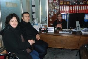 İlçe Milli Eğitim Müdürü Cinoğlu gazetemizi ziyaret etti
