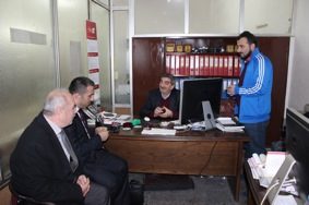 EĞİTİMCİLERDEN GAZETEMİZE ZİYARET