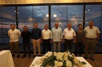 Tayini çıkan İlçe Emniyet Müdürü Tolga Sipahi’ye veda yemeği düzenlendi
