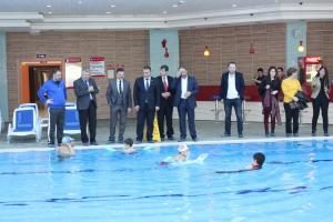 "YÜZEBİLMEM İÇİN BANA ELİNİ UZAT" PROJESİ HAYATA GEÇTİ