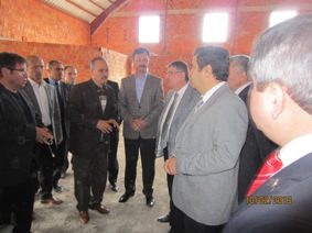 ŞAHİN, MÜFTÜLÜK SİTESİNİ İNCELEDİ