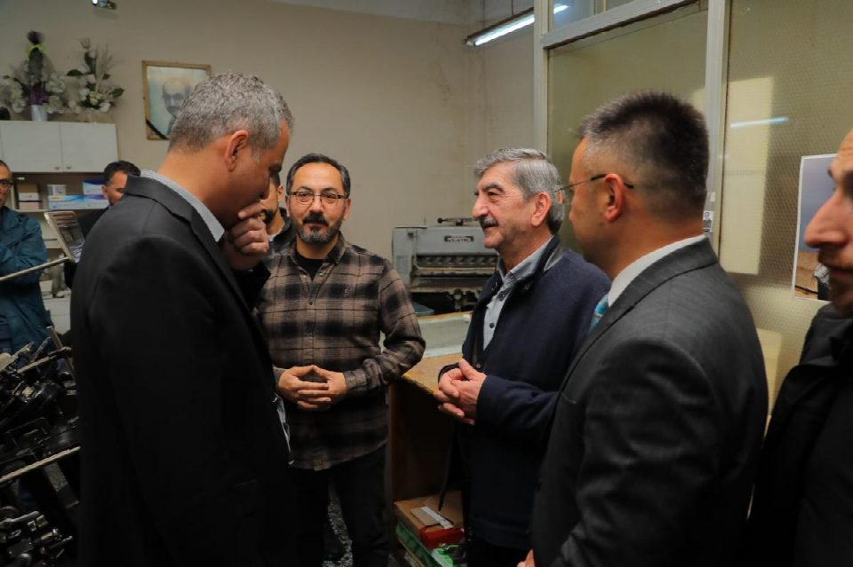Bakan Özer gazetemizi ziaret etti