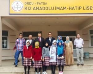 MÜDÜR CİNOĞLU OKUL ZİYARETLERİNDE