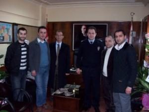 FAGİAD'DAN İLÇE EMNİYET MÜDÜRÜ ÖMER AKAR'A ZİYARET