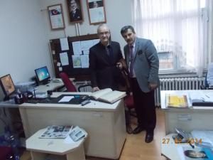 ÇAVUŞLUOĞLU ATATÜRK İLKOKULUNU ZİYARET ETTİ