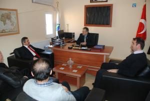 BAŞKAN ANLAYAN’DAN DENİZ BİLİMLERİ FAKÜLTESİ VE YÜKSEK OKULA ZİYARET