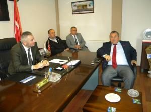 MHP Ordu İl Başkanı Enginyurt, FATSO Başkanı Karataş'ı Ziyaret Etti