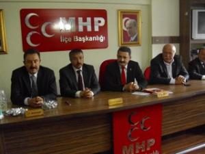 MHP BAYRAMLAŞMA TÖRENİNDE BİRLİK BERABERLİK MESAJLARI VERİLDİ