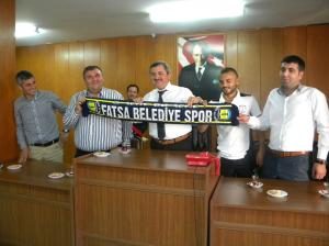 Fatsa Belediyespor’dan Başkan Anlayan’a Ziyaret