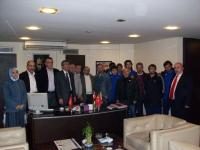 FATSA BELEDİYESPOR'DAN SPONSORU OLAN ÇINAR HASTANESİ'Nİ ZİYARET
