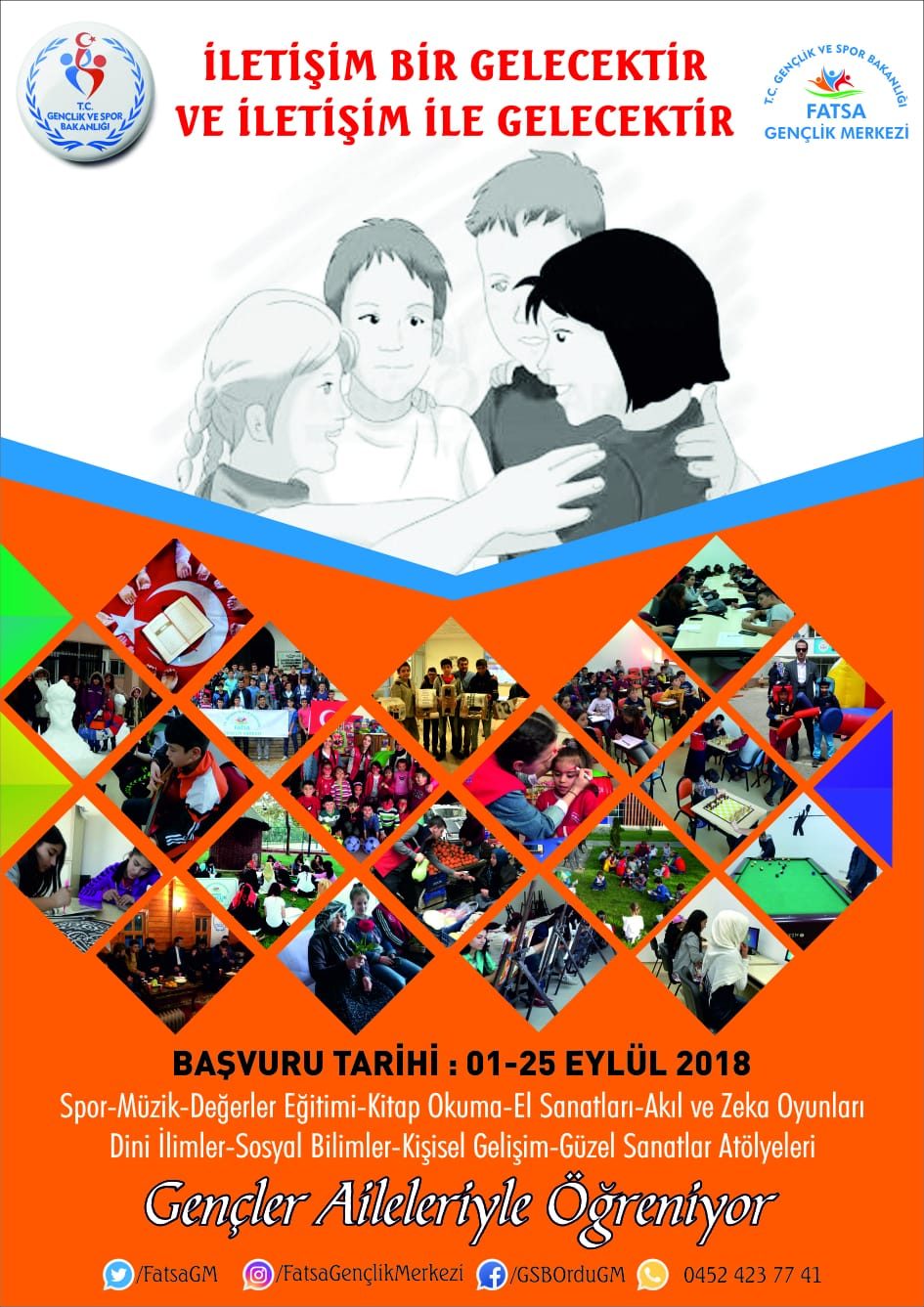 Fatsa’da ‘İletişim Bir Gelecektir ve İletişim İle Gelecektir’ projesi