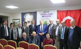 Ordu Milletvekili Ergün Taşcı Ankara Fatsalılar Derneğinin onur konuğu oldu