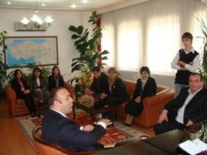 ACARA BÖLGESİ TURİZM KÜLTÜR TEMSİLCİLERİ KAYMAKAM YURDAER'İ ZİYARET ETTİ