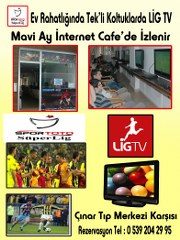 LİG TV'DE MAÇ KEYFİ EVİNİZİN RAHATLIĞINDA MAVİ AY'DA