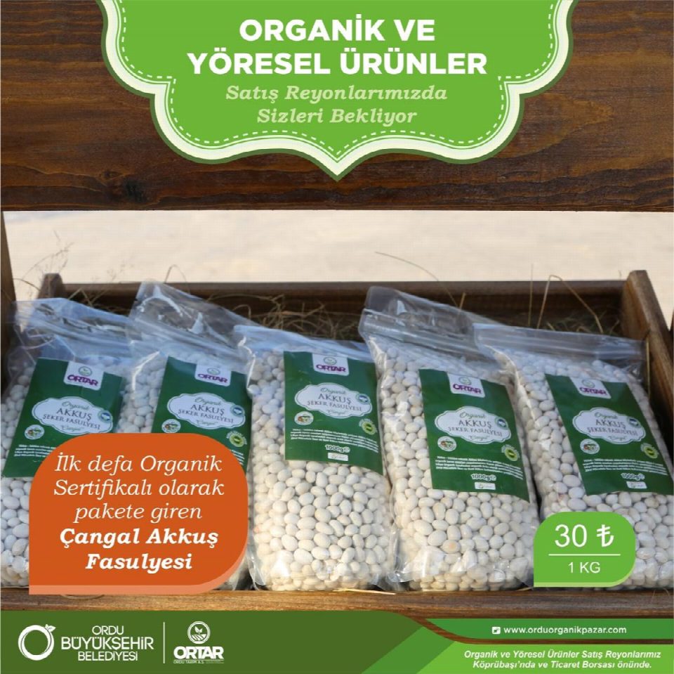VATANDAŞLARDAN ORGANİK ÜRÜNLERE BÜYÜK İLGİ