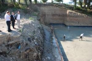 HUZUREVİ İNŞAATINDA İLK BETON DÖKÜLDÜ