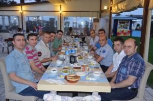 GÜVENLİK GÖREVLİLERİ İFTAR YEMEĞİNDE BULUŞTU