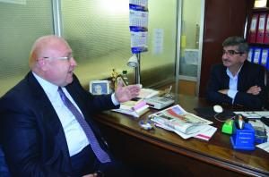 AK PARTİ ORDU MİLLETVEKİLİ İHSAN ŞENER,GAZETEMİZİ ZİYARET ETTİ