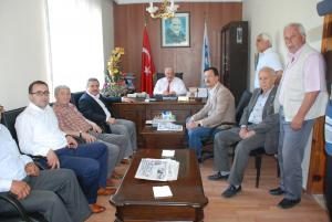 BAŞKAN ANLAYAN’DAN ILICA BELEDİYE BAŞKANI’NA ZİYARET