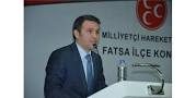 MHP Fatsa ilçe başkanı Hayati Yılmaz "PKK ve HDP yüzündan devletimiz ve milletimiz büyük bir sınavdan geçiyor"
