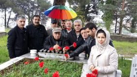 ERTAN SARIHAN MEZARI BAŞINDA ANILDI