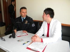 Emniyet Personelinden Kan Bağışı