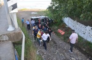 TRAFİK KAZASINDA 4 KİŞİ YARALANDI