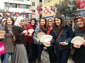 MHP KADIN KOLLARI’NDAN GAZETEMİZE ZİYARET