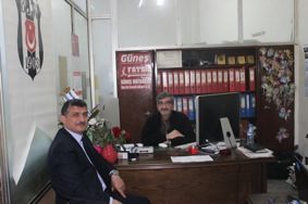 Saygın Atinkaya gazetemizi ziyaret etti