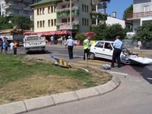 BİR HAFTA İÇİNDE AYNI YERDE İKİNCİ KAZA MEYDANA GELDİ
